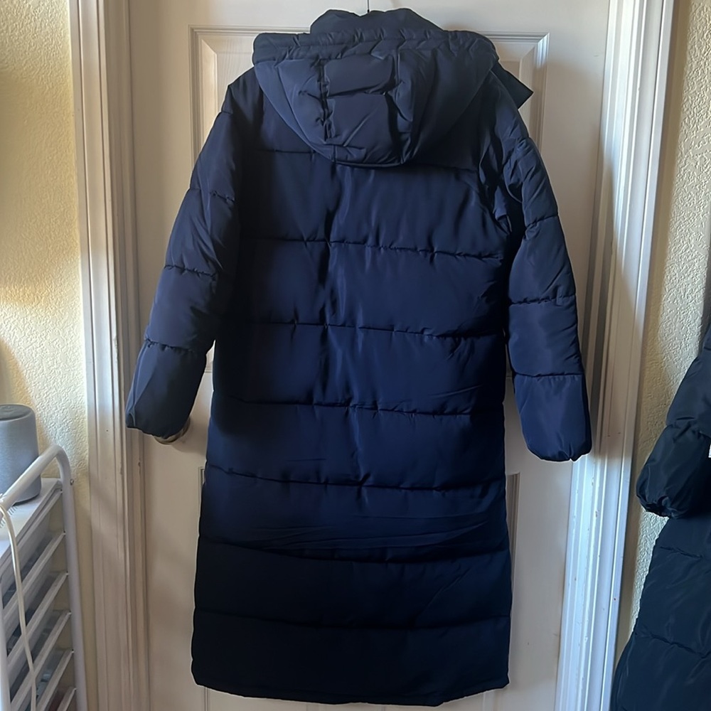 NWT Amazon aware women’s long puffer coat Sz 4X - Picture 4 of 6
